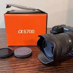 Sony A6700 Camera 