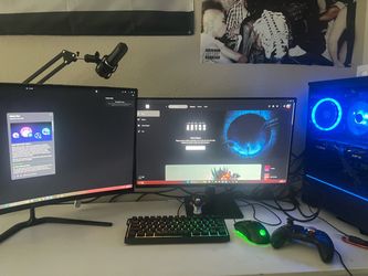 Gaming pc setup
