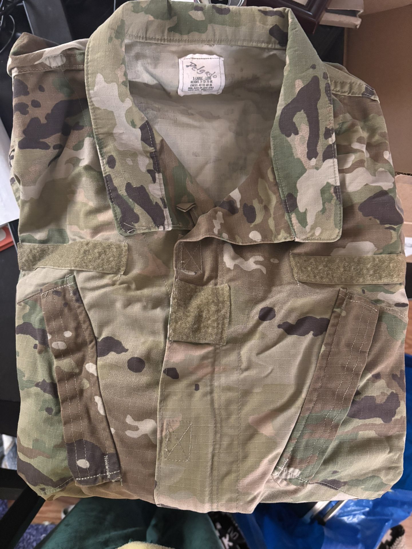 XL Army Uniform Tops