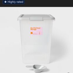 pet food storage container 35 pound capacity