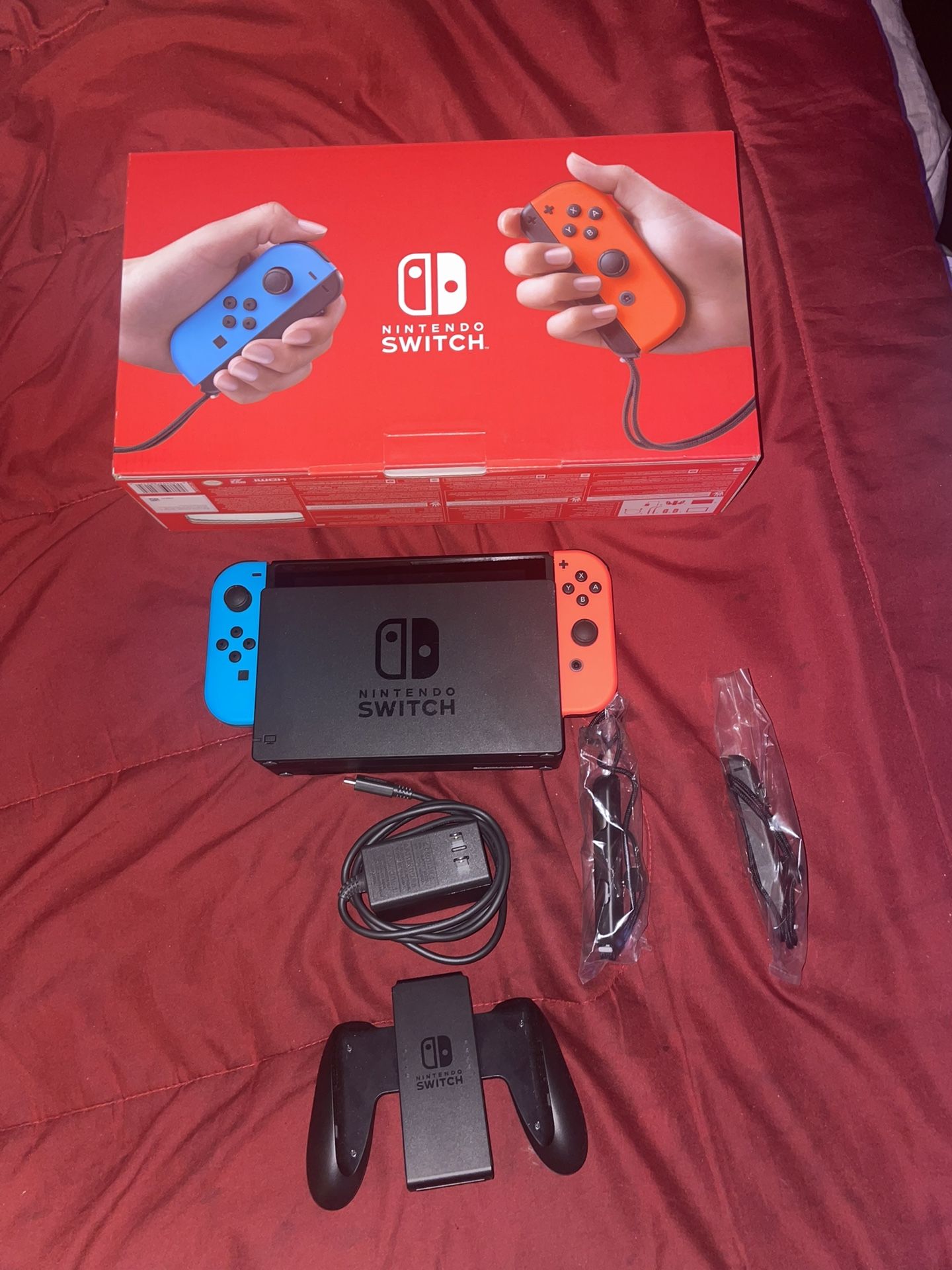  Nintendo Switch With 128 GB SD Card Included