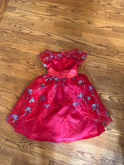 Girls kids Costume princess Elena Avalor Disney size 4-6