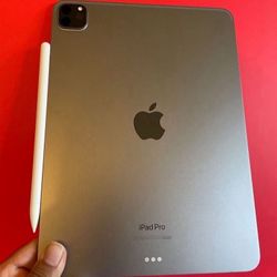 128GB Apple IPad Pro 11” 4th Generation (2022 Model / M2 chip ) with Keyboard, pen & Accessories (256gb /512GB) 