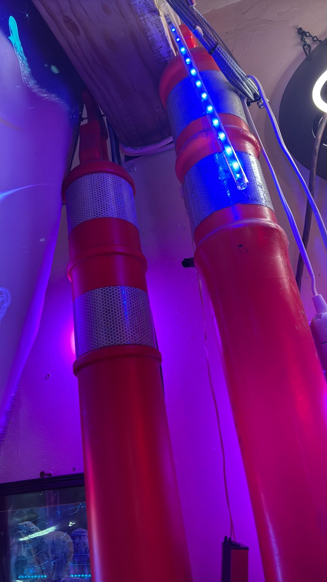 Set Of Three Four Foot Traffic Safety Cones