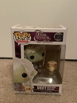 Funko Pop! Movies The Dark Crystal Age Of Resistance Deet With Baby Nurlock NIB Excellent Cond
