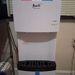 5 Gallon Water Cooler With Hot - Works Great And Clean