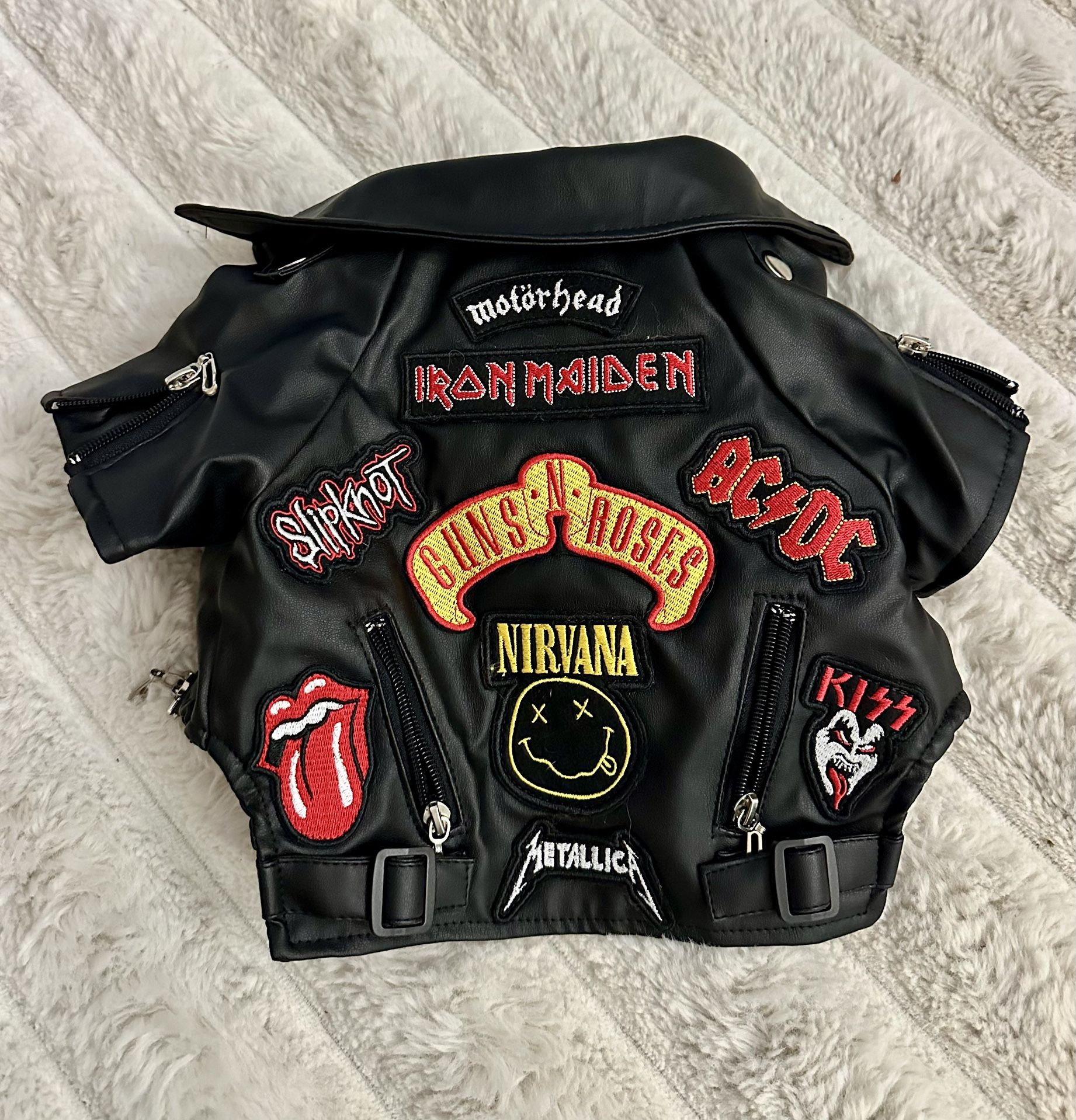 Dogs Leather Jacket 