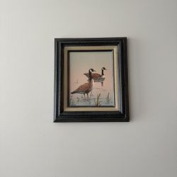 C Carson Duck Painting