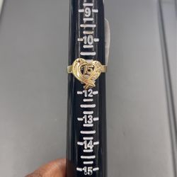 18k Sweet 16 Ring Size 11