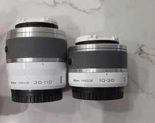 Nikon 1 NIKKOR Twin Lens Bundle (10-30mm & 30-110mm VR) - White