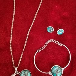 Nickles, Bracelet & Earring Set