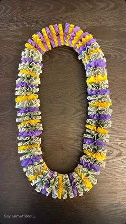Custom Graduation Leis