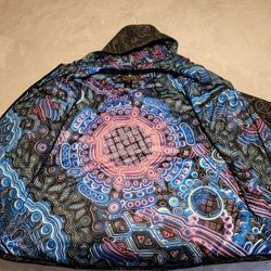 *Threyda* Custom Art Print Hoody Jacket - 4XL