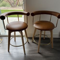 Swivel stools, Set Of 2