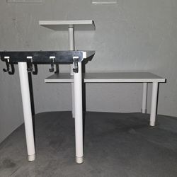 3 Tier Moveable Corner Shelf