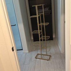 New Gold Plant stand Rack Display