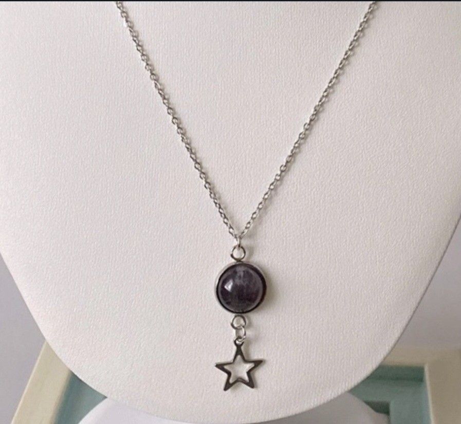 Celestial Star Amethyst Necklace