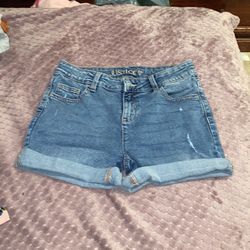 justice blue jeans 