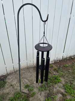 45” Bronze Wind Chime with Iron Stand