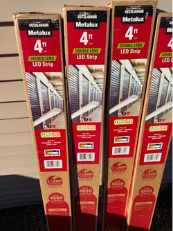 4 LED strip lights brand new