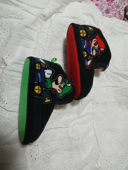 Mario karts slippers for kids / pantumflas para niño