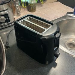 Small Black Toaster (good condition, works perfectly)