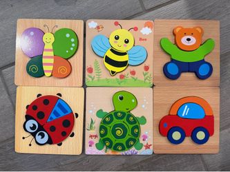 Animal puzzles (6 sets)