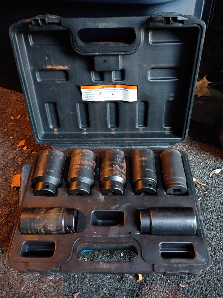 Axle Lock-Nut Socket Set