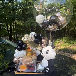 Surprise Breakfast - Balloon deco  -  Birthday Gift 