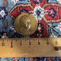 1969 Richard Milhous Nixon 37th President of America Inauguration Jumbo Coin 2.7”