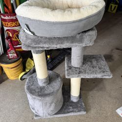 Cat  Tree And Bed! Only Used A Few Times.