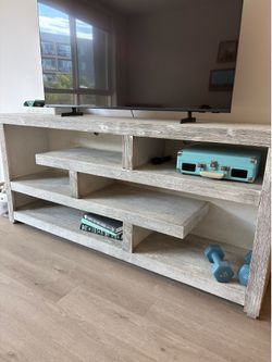 Modern Wood TV Stand