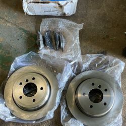 Rear Rotors Brake Set BMW