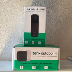 Blink outdoor and front door camera