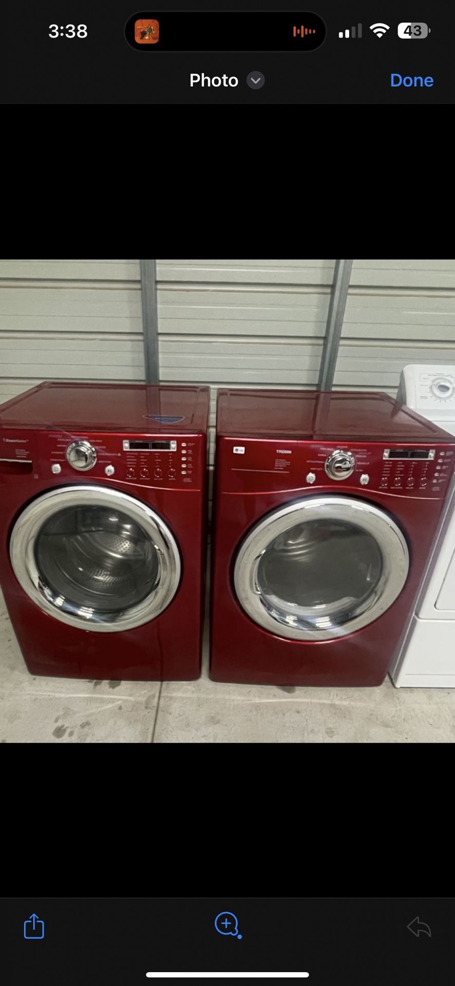 LG Washer And Dryer