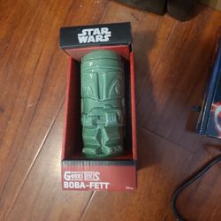 Stars Wars Disney Greek Tiki Mug Collectible Boba-fett