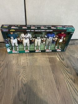 NFL 1999 starting line up 12” tall figures NEW box sealed 