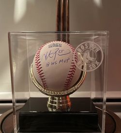 Steve Pearce Signed 2018 World Series MVP