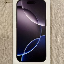 NEW SEALED UNLOCKED Apple iPhone 16 Pro 256GB Black Titanium