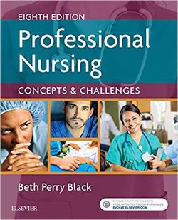 Professional Nursing Concepts & Challenges 8th: Test Bank PDF