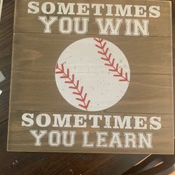 Baseball Wall Decor