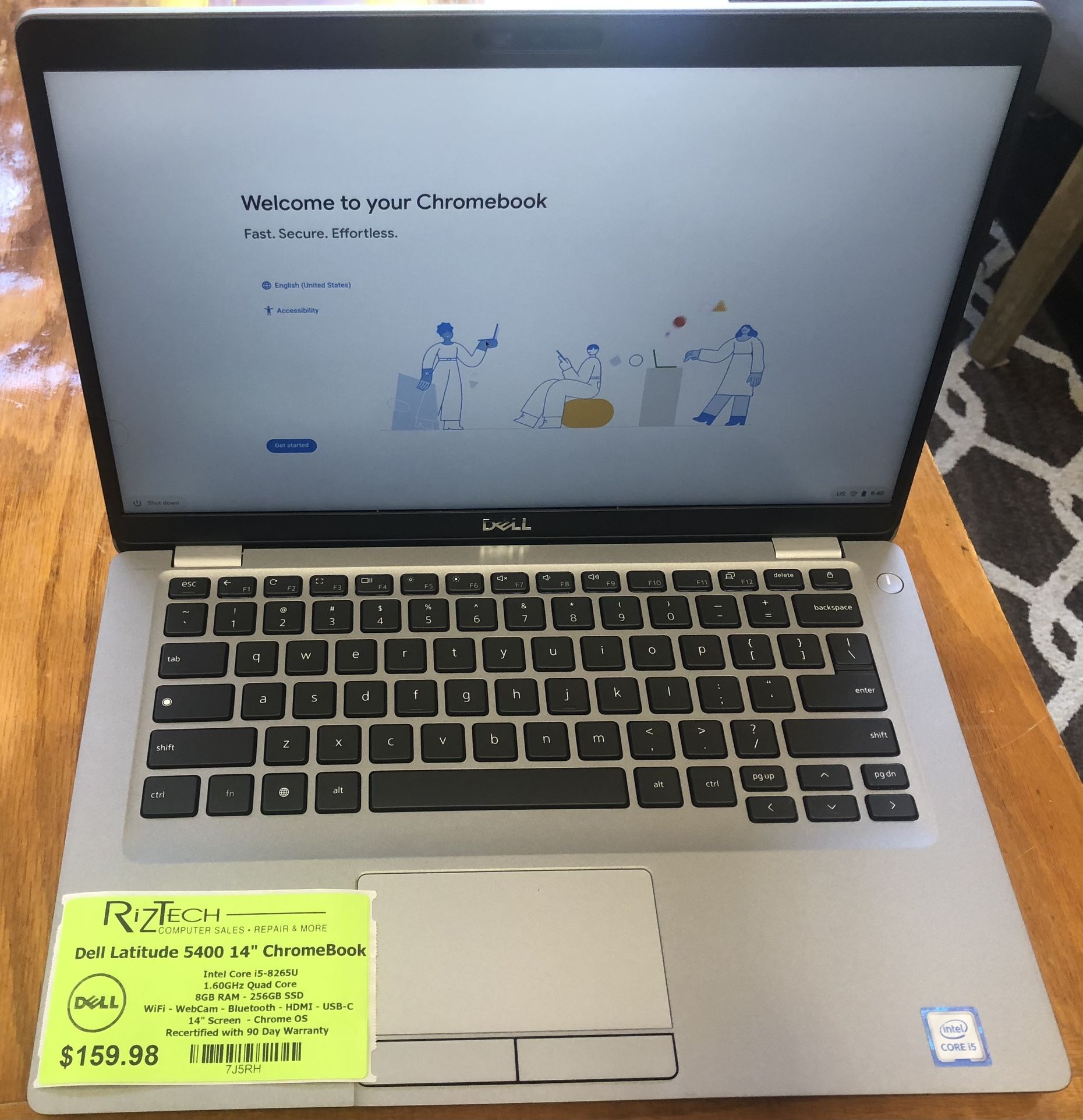 Dell Latitude 5400 14" ChromeBook