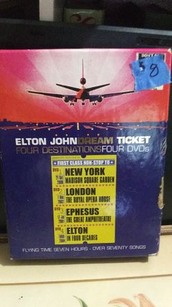 Elton John 4 dvds