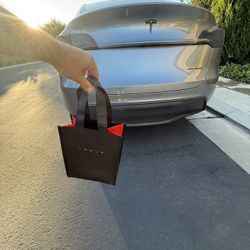 Tesla Diner Exclusive Black Red Tote Bag IN HAND - Elon Musk Collectible🤖
