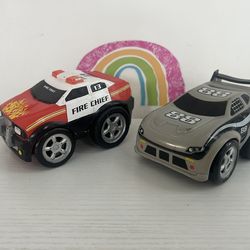 KID GALAXY SOFT BODY, PULL BACK N GO CARS! 4 INCH