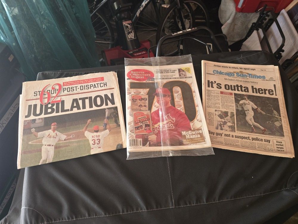 Vintage Newspaper St Louis