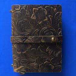 Brown Leather Notepad