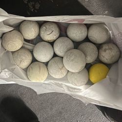 Used Lacrosse Balls