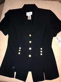 NEW! Women’s Blazer with Gold Buttons