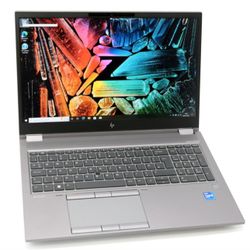 Fast HP Fury 16" Intel Core i7-11850H 4.8 GHz 32 GB RAM 1 TB NVMe SSD Nvidia RTX Graphics Windows 11 Professional 